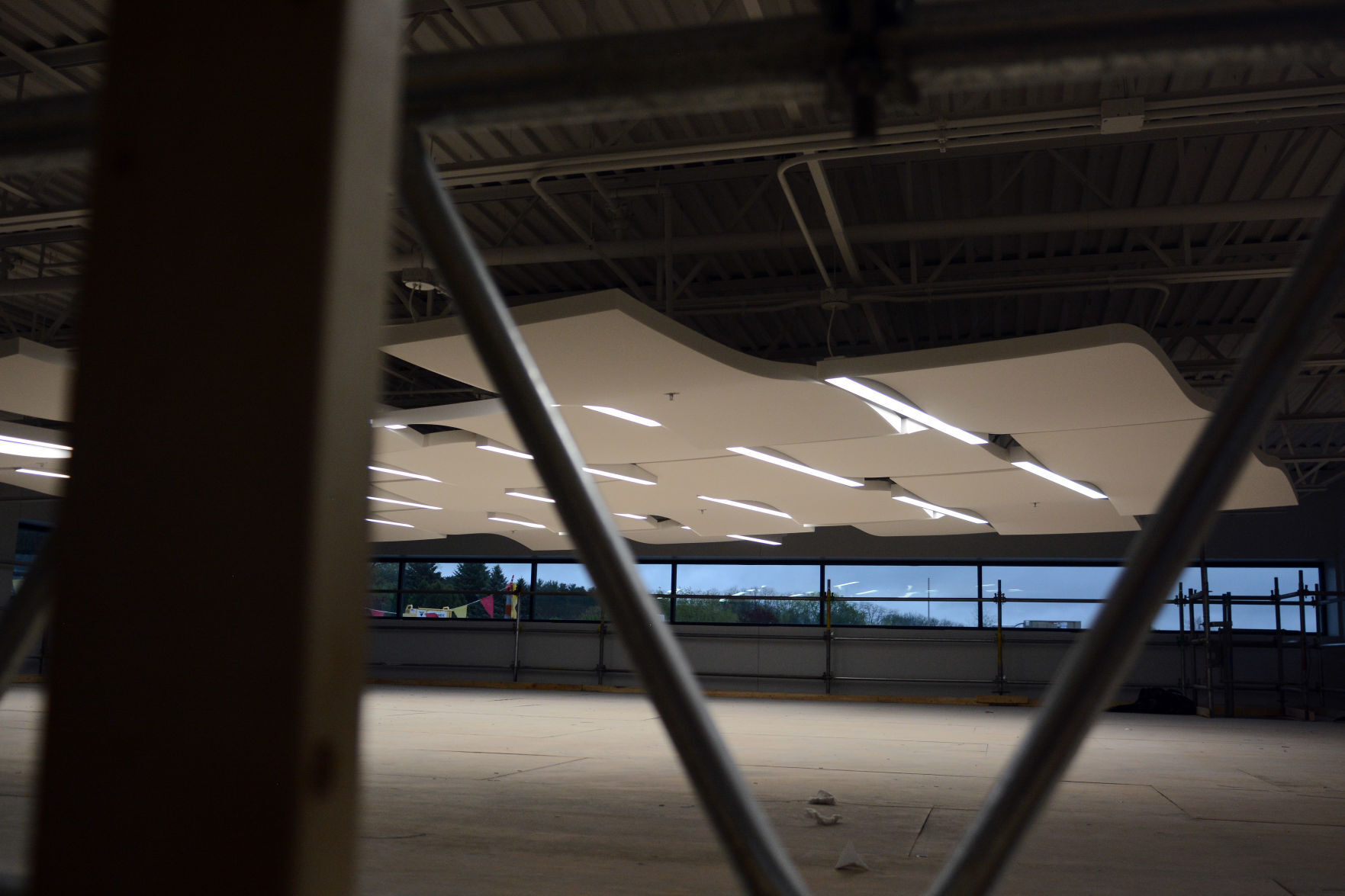 Baraboo school construction tour May 3, 2021